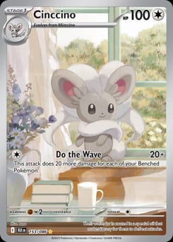 Black Bolt Cinccino #153 card