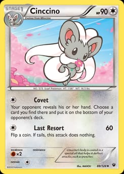 Fates Collide Cinccino #88 card