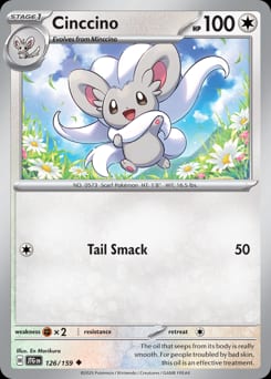 Journey Together Cinccino #126 card