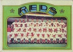 1972 Topps Base Set Cincinnati Reds #651 card