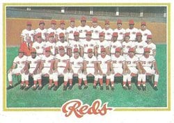 1978 Topps Base Set Cincinnati Reds #526 card