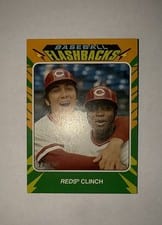 2024 Topps Heritage Mini Baseball Flashbacks Cincinnati Reds #BF-11 card