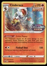 SWSH Black Star Promos Cinderace #SWSH112 card