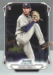 2019 Bowman Sterling Base Set Cionel Perez #BSR-90 card