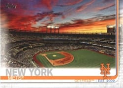 2019 Topps Base Set Citi Field #497 card
