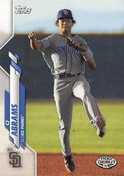 2020 Topps Pro Debut Base Set CJ Abrams #PD-192 card