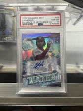2022 Bowman's Best Elements of Excellence Autographs CJ Abrams #EE-5 card