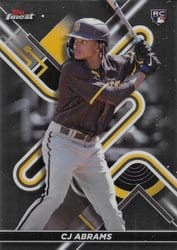2022 Finest Base Set CJ Abrams #39 card