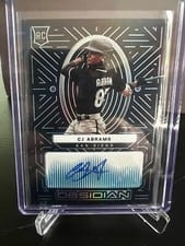 2022 Panini Chronicles Obsidian Autographs CJ Abrams #OA-CA card