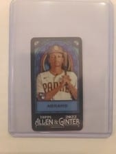 2022 Topps Allen & Ginter Mini Stained Glass CJ Abrams #317 card