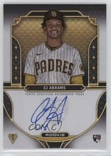 2022 Topps Triple Threads Rookie Autographs CJ Abrams #RA-CA card