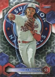 2023 Bowman's Best Base Set CJ Abrams #41 card