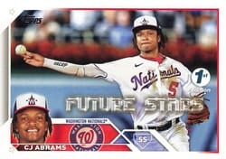 2023 Topps 1st Edition Base Set CJ Abrams #35 card