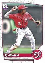 2023 Topps Big League Base Set CJ Abrams #31 card