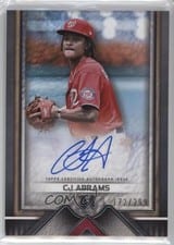 2023 Topps Museum Collection Archival Autographs CJ Abrams #AA-CA card