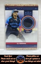 2024 Topps Update All-Star Stitches Relics CJ Abrams #ASR-CA card