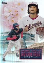 2024 Topps Update Home Field Advantage CJ Abrams #HFA-39 card