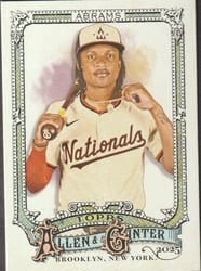 2025 Topps Allen & Ginter Base Set CJ Abrams #90 card