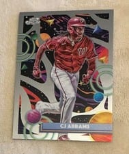 2025 Topps Cosmic Chrome Base Set CJ Abrams #177 card