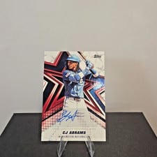 2026 Topps Baseball Stars Autographs CJ Abrams #BSA-CA card