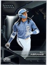 2026 Topps Chrome Black Base Set CJ Abrams #162 card