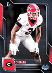 2025 Bowman University Chrome Base Set CJ Allen #140 card