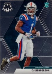 2020 Panini Mosaic Base Set CJ Henderson #246 card