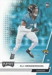 2020 Panini Playoff Base Set CJ Henderson #277 card