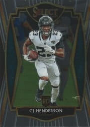 2020 Panini Select Base Set CJ Henderson #189 card
