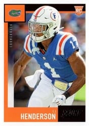 2020 Score Base Set CJ Henderson #332 card