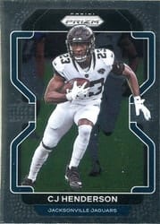 2021 Panini Prizm Base Set CJ Henderson #18 card