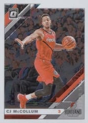 2019-20 Donruss Optic Base Set CJ McCollum #17 card