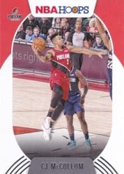2020-21 Hoops Base Set CJ McCollum #133 card