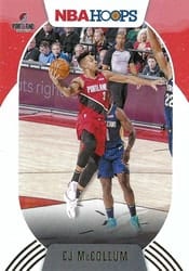 2020-21 Hoops Winter Base Set CJ McCollum #133 card