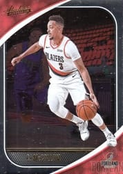 2020-21 Panini Absolute Memorabilia Base Set CJ McCollum #83 card