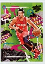 2020-21 Panini Court Kings Base Set CJ McCollum #4 card