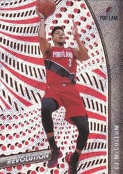 2020-21 Panini Revolution Base Set CJ McCollum #8 card