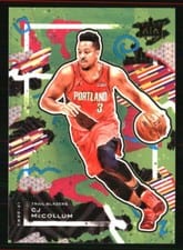 2020 Panini Court Kings CJ McCollum #4 card