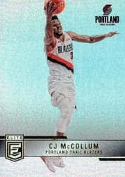 2021-22 Donruss Elite Base Set CJ McCollum #90 card