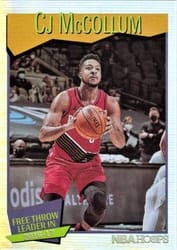 2021-22 Hoops Base Set CJ McCollum #264 card
