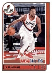 2021-22 Hoops Base Set CJ McCollum #81 card