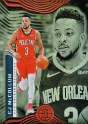 2021-22 Panini Illusions Base Set CJ McCollum #82 card