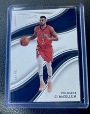 2022 Panini Immaculate CJ McCollum #96 card