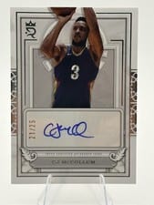 2023-24 Topps Royalty Court Circular Autographs CJ McCollum #CCA-CMC card