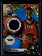 2025-26 Topps Holiday Player Relics CJ McCollum #PR-CM card