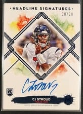 2023 Topps Motif Headline Signatures Set CJ Stroud #HS-CJS card