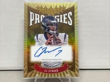 2024 Finest Prodigies Autographs CJ Stroud #P-CJS card