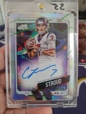 2024 Topps Chrome Cosmic Cosmic Chrome Autographs CJ Stroud #CCA-CJS card