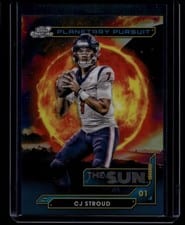 2024 Topps Chrome Cosmic Planetary Pursuit - Sun CJ Stroud #PPSU-CS card