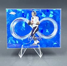 2024 Topps Chrome Sapphire Edition Infinite Sapphire CJ Stroud #IS-8 card